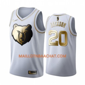 Maillot NBA Memphis Grizzlies Josh Jackson 20 Nike 2019-20 Blanc Golden Edition Swingman - Homme